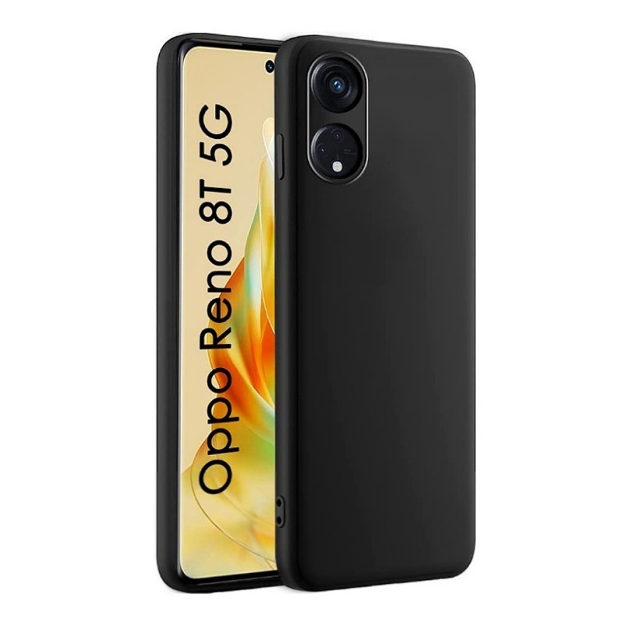Jual CASE OPPO RENO 8T 8 8Z 8 PRO SOFT CASE MATTE BLACK DOFF SLIM FIT ...