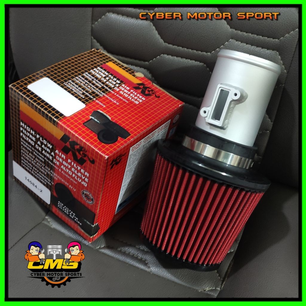 Jual paket Open filter Racing plus Adaptor air flow maf sensor mobil ...