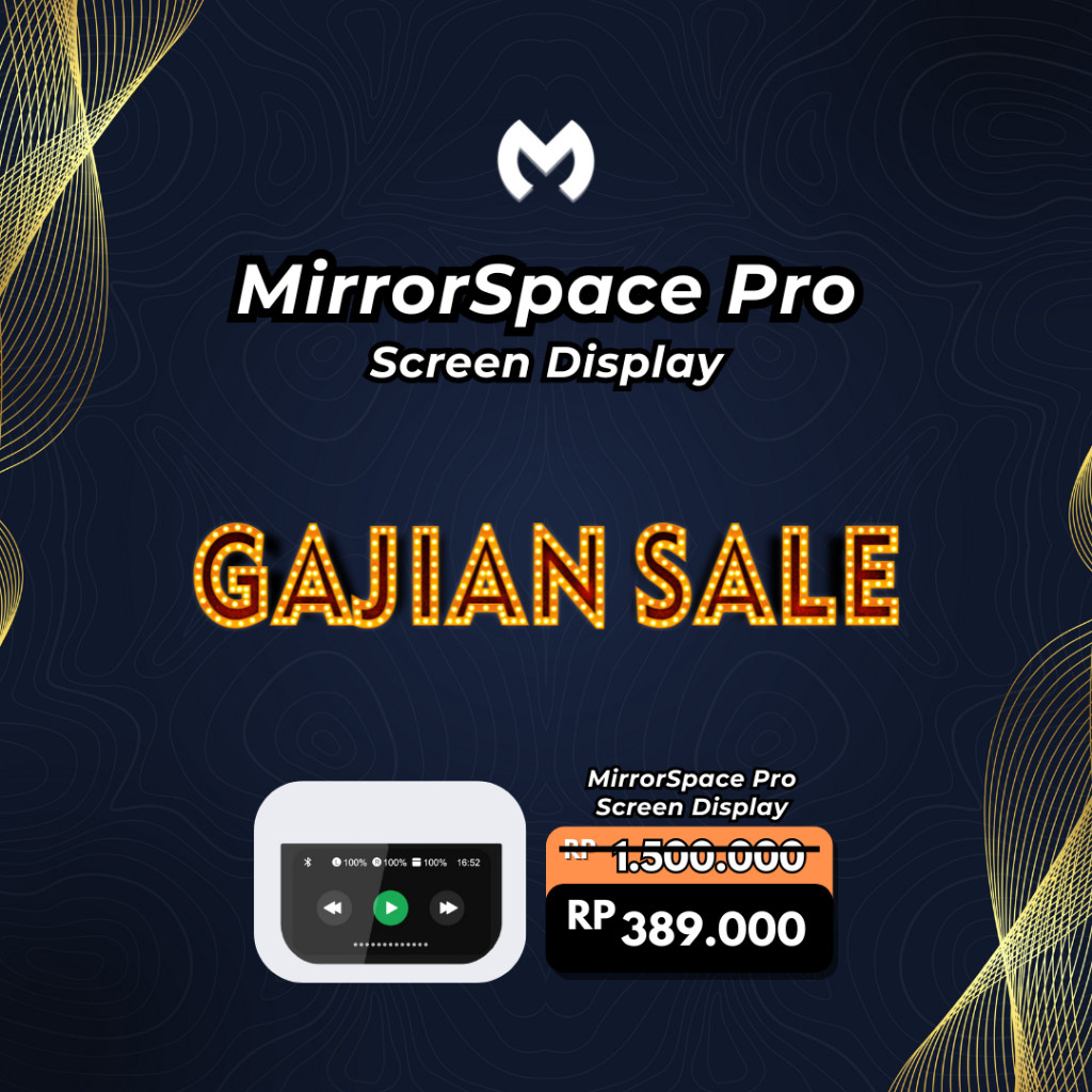 Jual MirrorSpace Pro Screen Display Dengan Fitur Lengkap terlaris ...