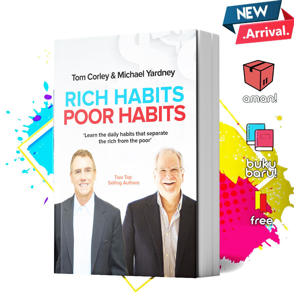 Jual Rich Habits Poor Habits by Thomas C. Corley | Shopee Indonesia