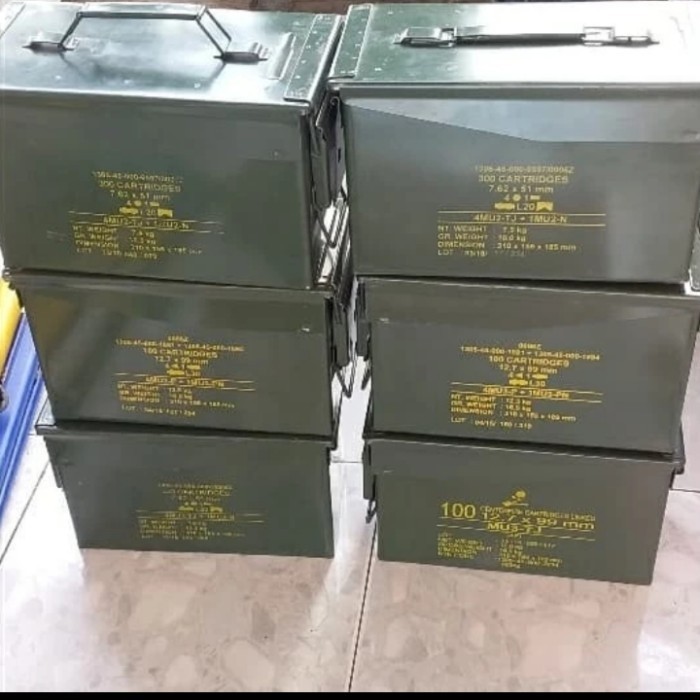 Jual BOX PINDAD BESI JATAH FREE ONGKIR BOX KOTAK BESI MULTIFUNGSI BEKAS ...