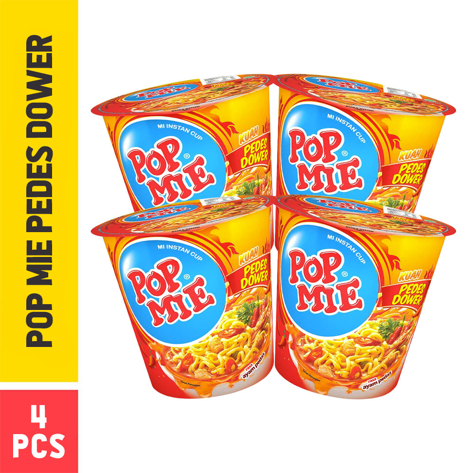 Jual 4 PCS - Pop Mie Dower 75 Gr | Shopee Indonesia