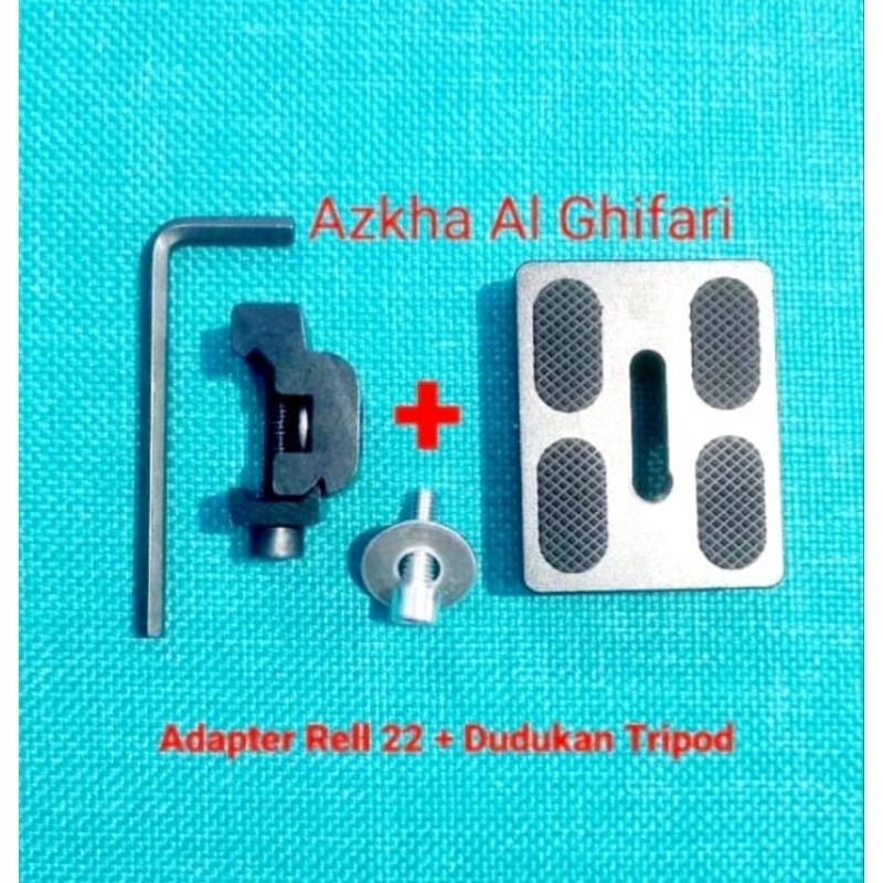Jual ADAPTER RELL 22 + Rillis Plate ( 1 paket ) | Shopee Indonesia