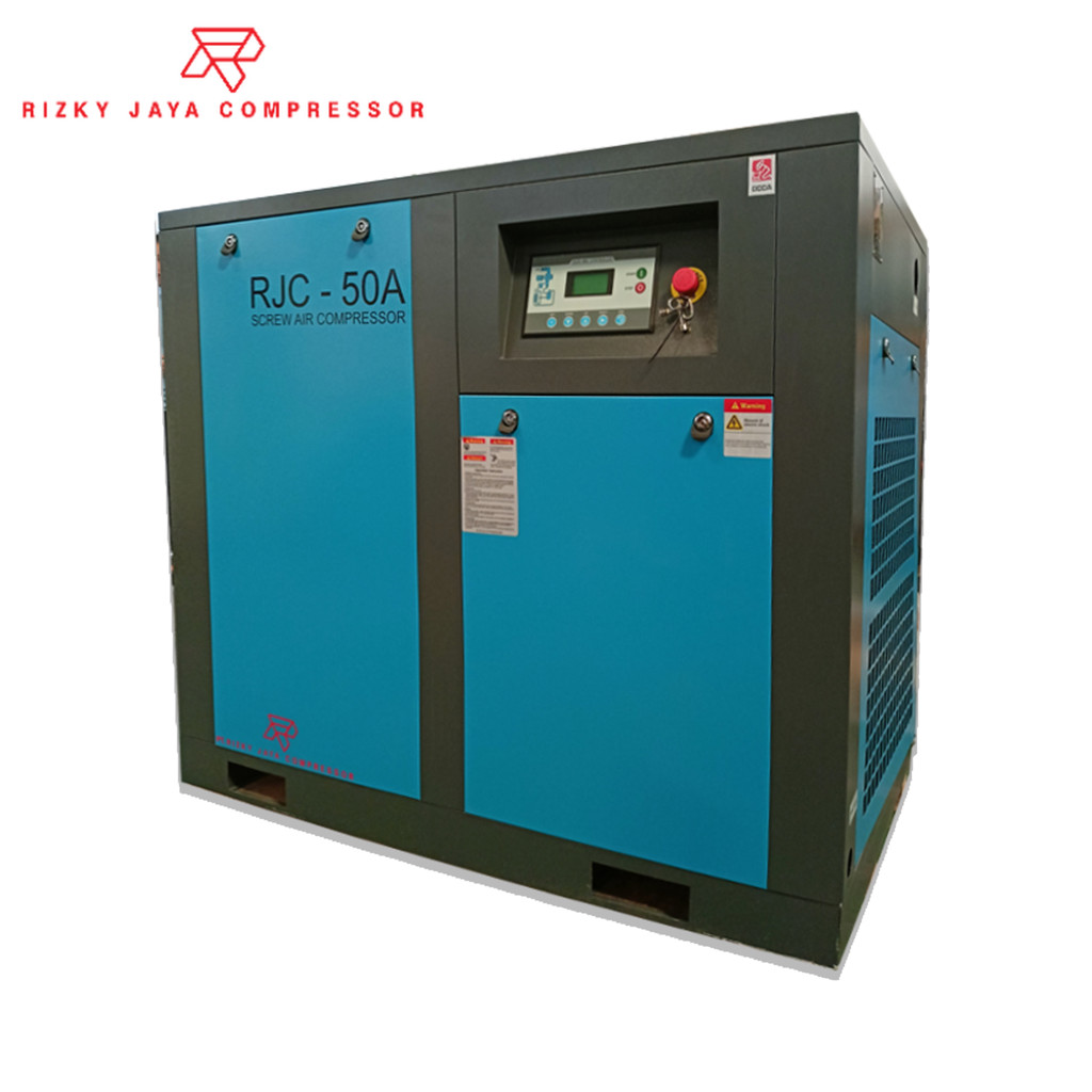 Jual RJC Kompresor Screw 50 hp Fix Speed 37 kw Kompresor Angin 50hp Air ...