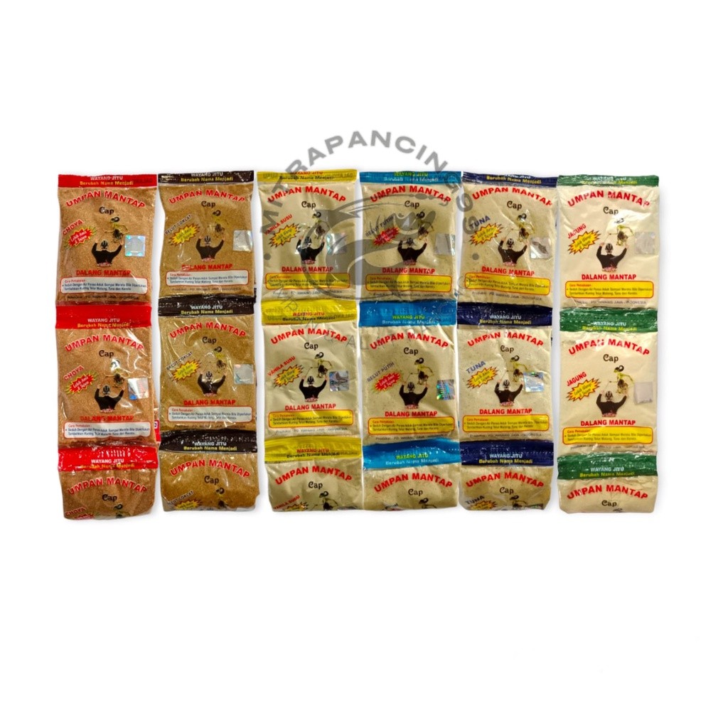 Jual Mekar_raya Umpan Mantap Cap Dalang Wayang - Umpan Pancing Ikan ...