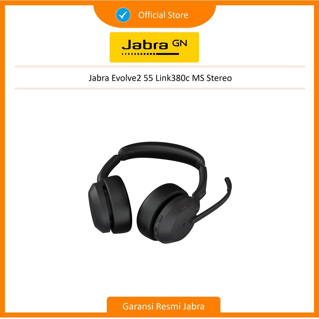 Jabra Evolve2 55 Link380c MS Stereo (25599-999-899)