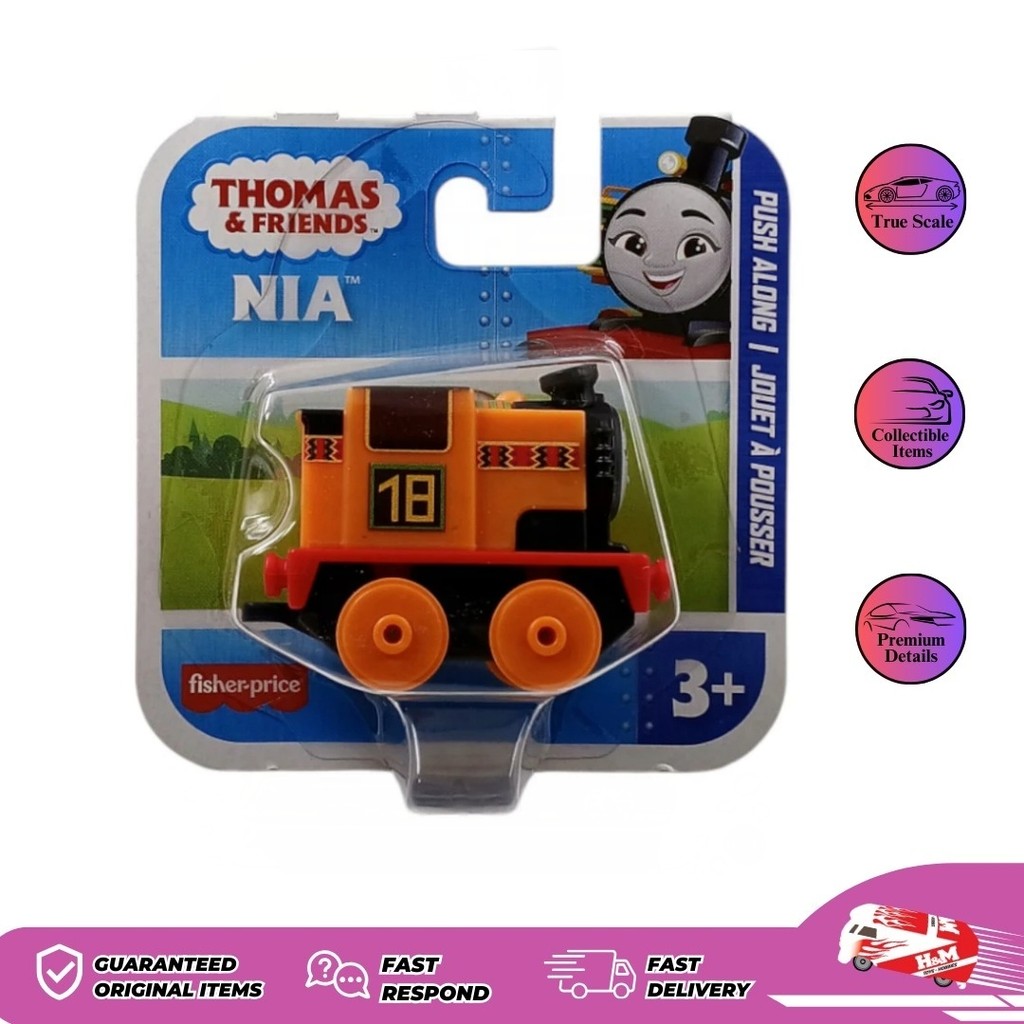 Jual Thomas and Friends Nia Paint Splatter - Plastic Engine Push Along ...