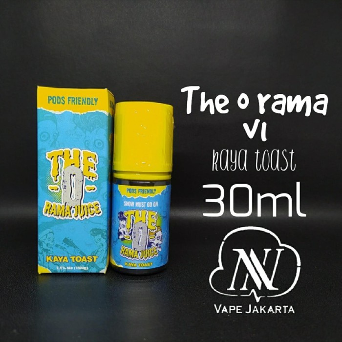 Jual The O Rama V1 Kaya Toast Pods Friednly 30ml 15mg by Poda | Shopee ...
