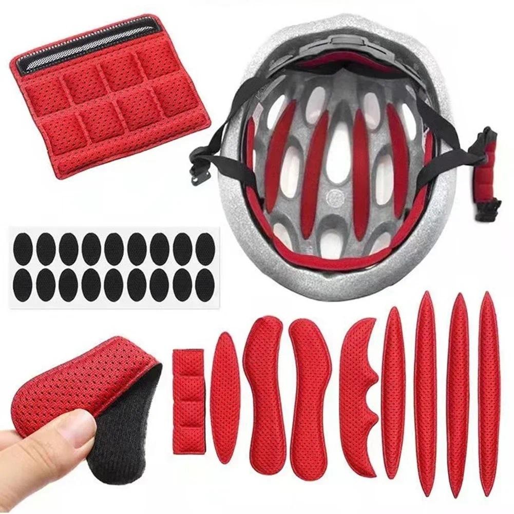 Jual Universal Helmet Inner Padding Kit Sponge Bike Motorcycle Bicycle ...