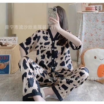 IS Baju Tidur Piyama Baju Tidur Satin Premium Baju Piyama Wanita Dewasa Import Full Kancing
