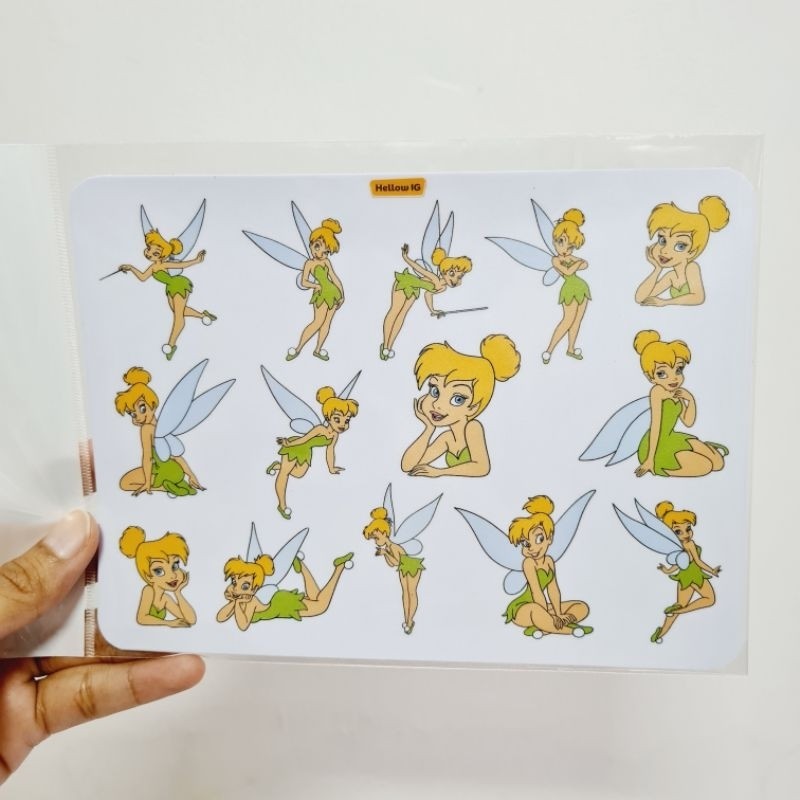 Jual STICKER PACK TINKERBELL| STIKER TINKER BELL DISNEY BOTOL ...
