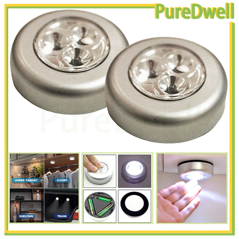 Jual lampu led tempel stickn/click touch lamp emergency /Lampu Sentuh ...