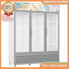 Jual RSA SHOWCASE DISPLAY COOLER 3 PINTU NO FROST 1065 LITER TOPAZ-1100 ...
