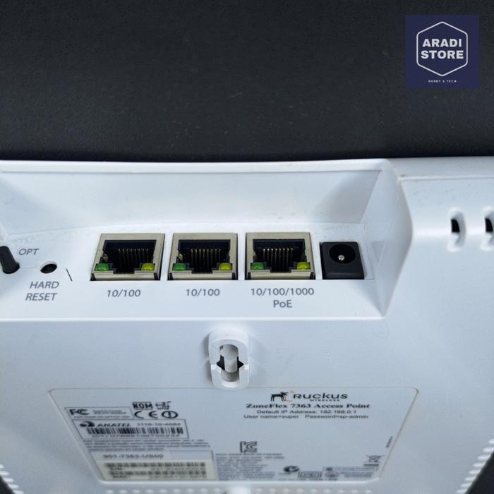 Jual Ruckus 7363 WiFi Access Point Hotspot PPOE - AP & Bracket | Shopee ...
