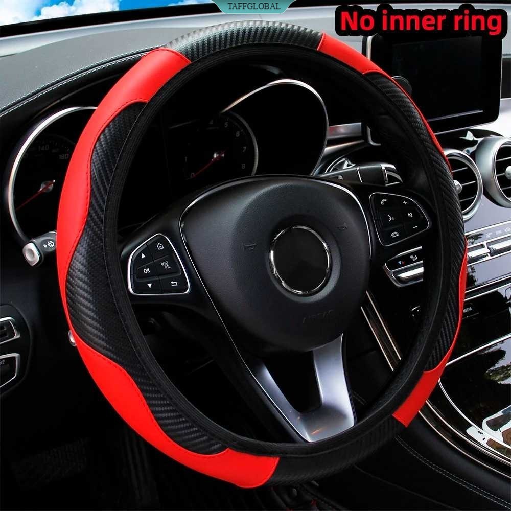 Jual Cover Setir Mobil Bahan Kulit Steering Wheel Cover - SW005 ...