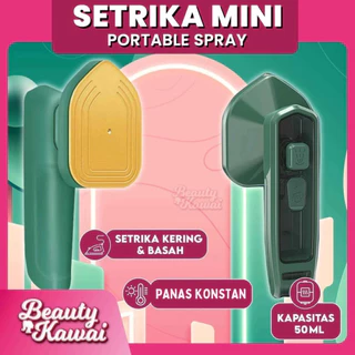 Setrika Mini Portable Travel Dengan Sprayer