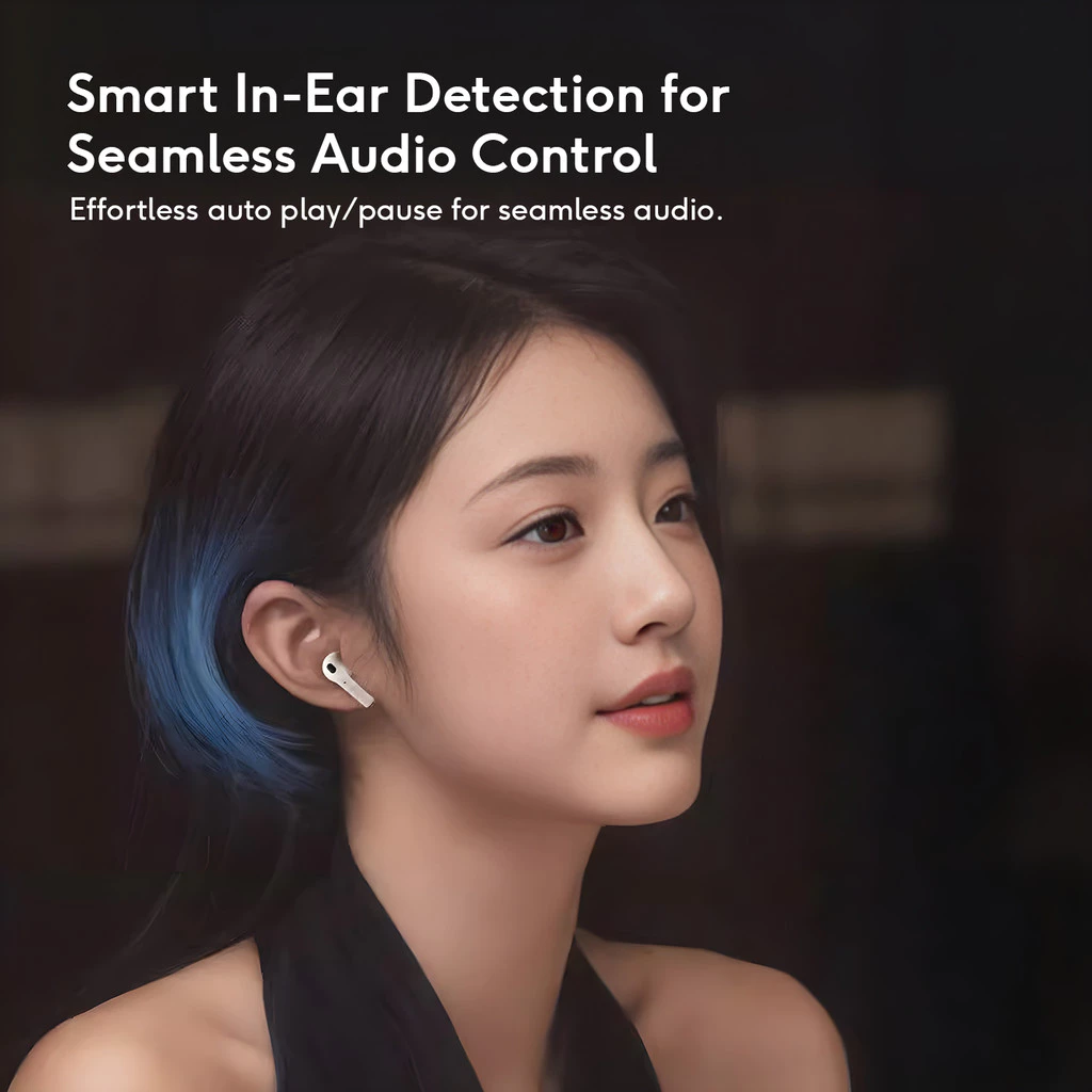 KiiP DTS18 TWS HiFi Stereo Earphone Bluetooth Smart Noise Reduction