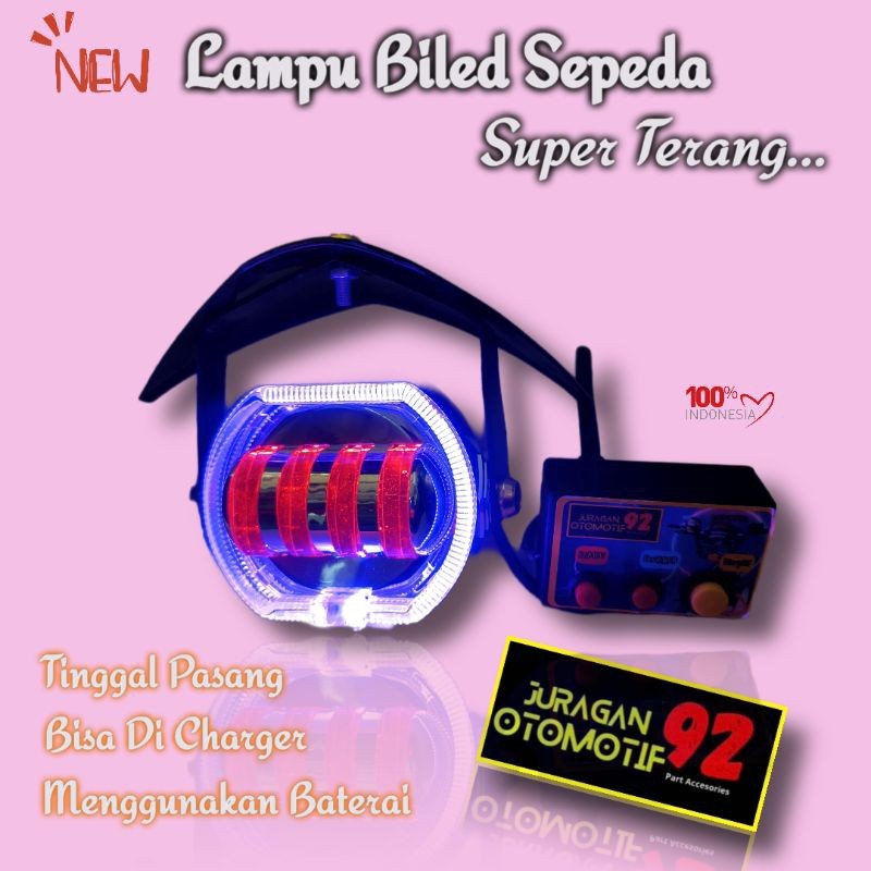 Jual Lampu Biled Sepeda Depan Keren terlaris | Shopee Indonesia
