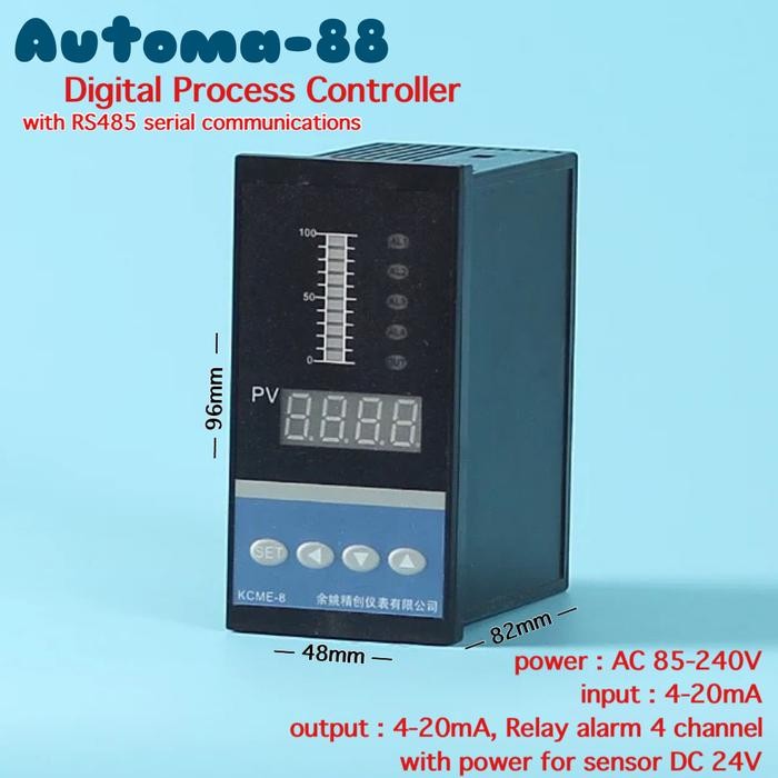 Jual LT68 - AC 220V Digital PID Process Controller Input 4-20mA output ...
