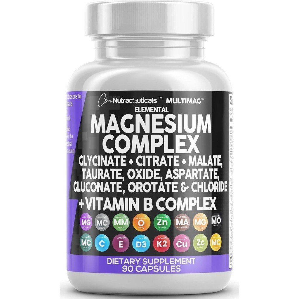 Jual Clean Nutraceuticals Multimag Magnesium Complex 90 kapsul vit B ...