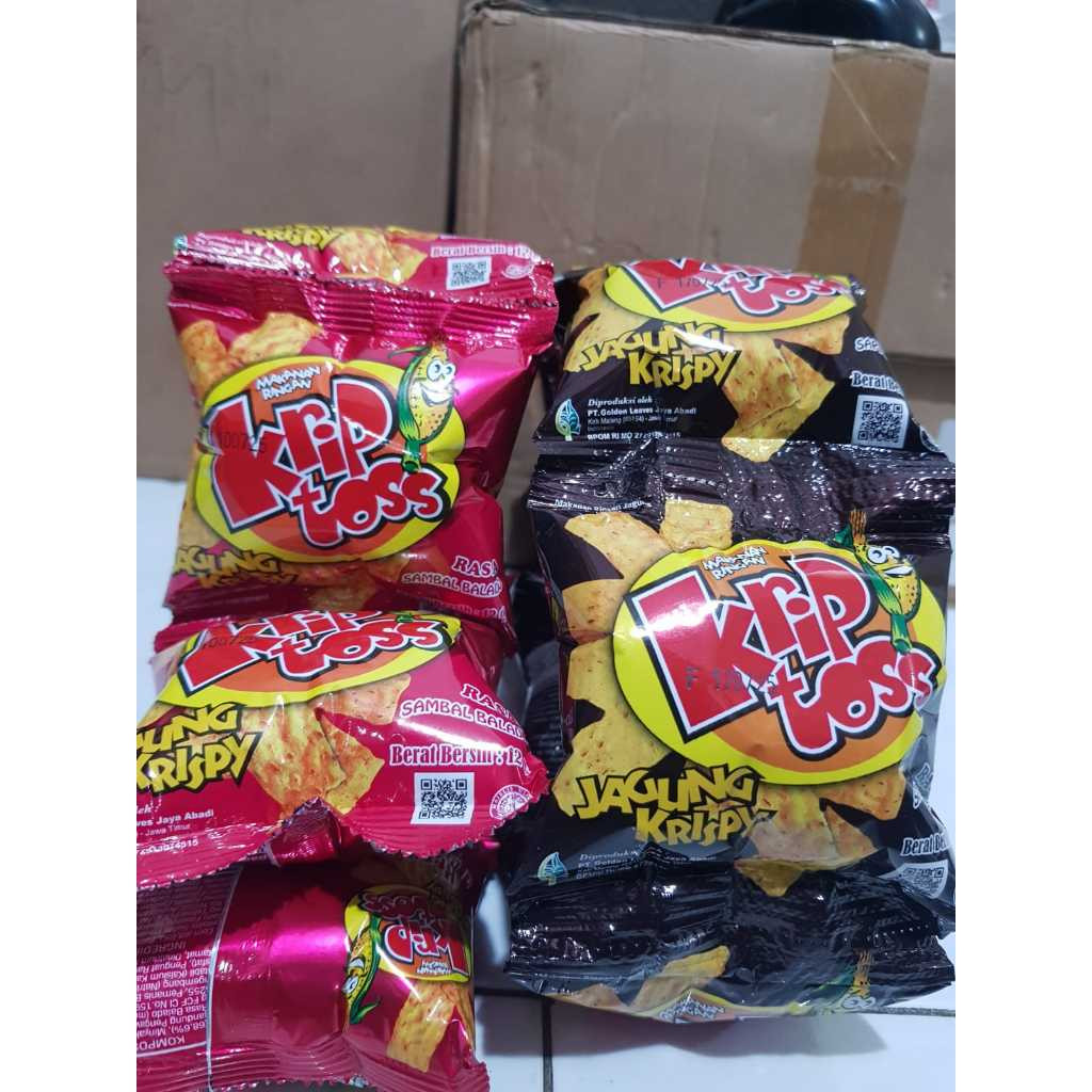 Jual SG KRIPTOS KERIPIK JAGUNG KRISPY RENCENG ISI 10x12gr | Shopee ...