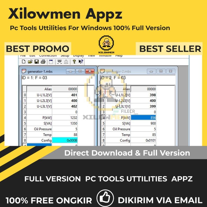 Jual Modbus Slave Pro PC Tools Software Utilities Win OS - Simulator ...
