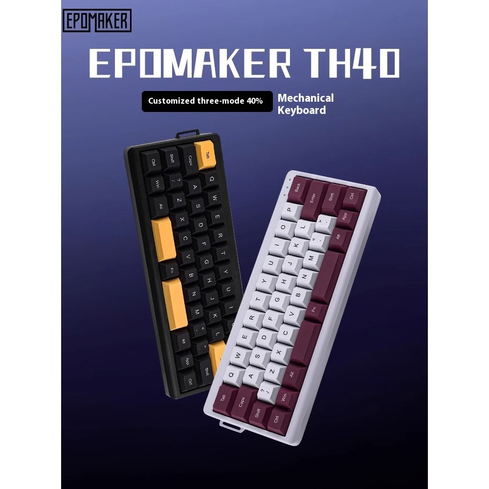 Jual Epomaker Th40 Via Ultra-Compact 40% Layout Hot-Swappable Gasket ...