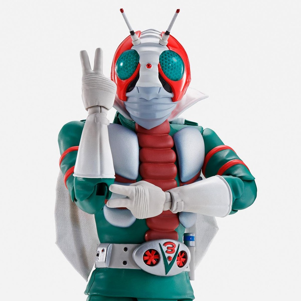 Jual SHF SS Kamen Rider V3 BANDAI S.H.Figuarts Shinkocchou Seiho Masker ...