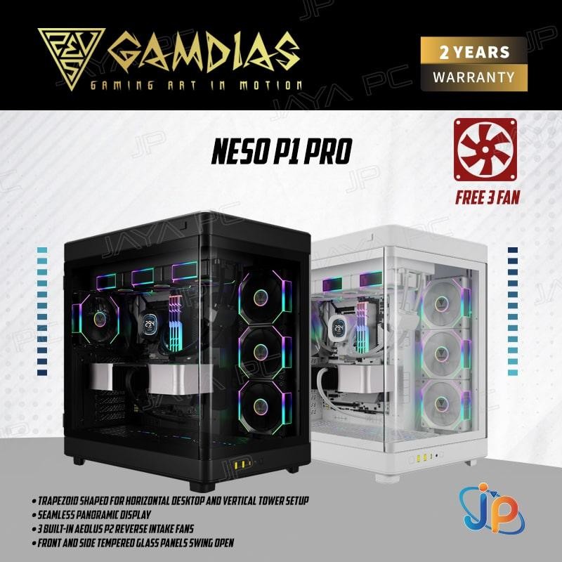 Jual GAMDIAS Neso P1 Pro Case - Tempered Glass Casing | Shopee Indonesia