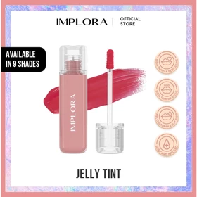 Implora Jelly Tint Lip Tint Glossy ️BPOM Liptint Lipcream Lipstick
