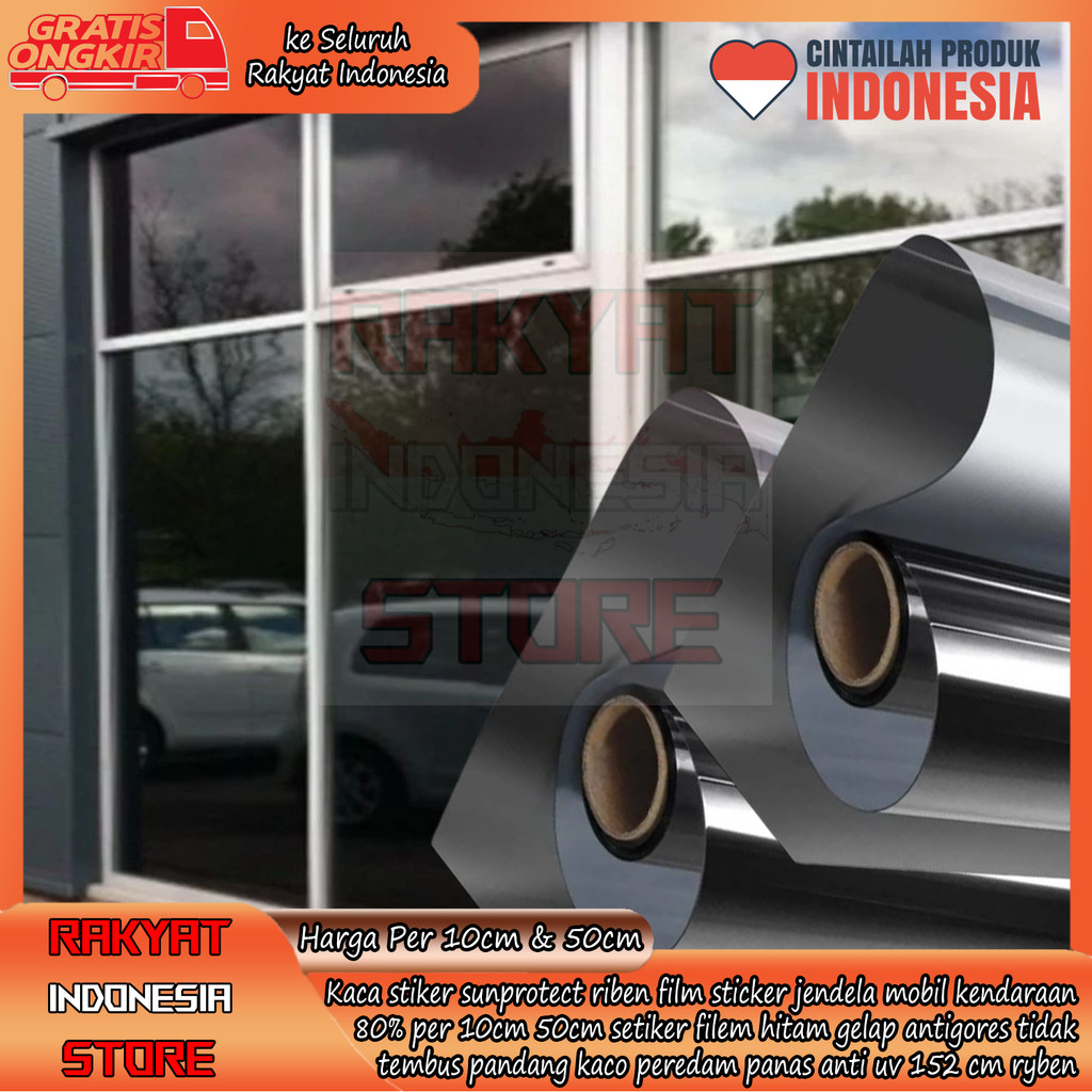 Jual Stiker Riben Kaca Film Sunprotect Sticker Jendela Mobil Kendaraan ...