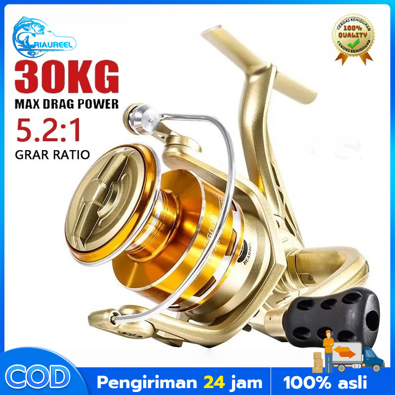 Jual reel Pancing Spinning Reel fishing reel Mesin Pancing Rod mesin ...