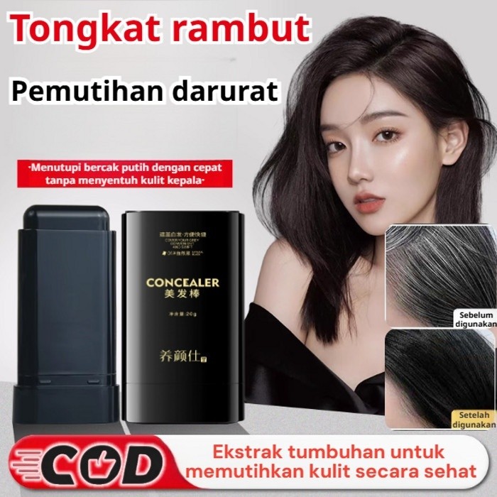 Jual Pewarna Rambut Hitam Stick /Cat Rambut /Penghitam Rambut Uban ...