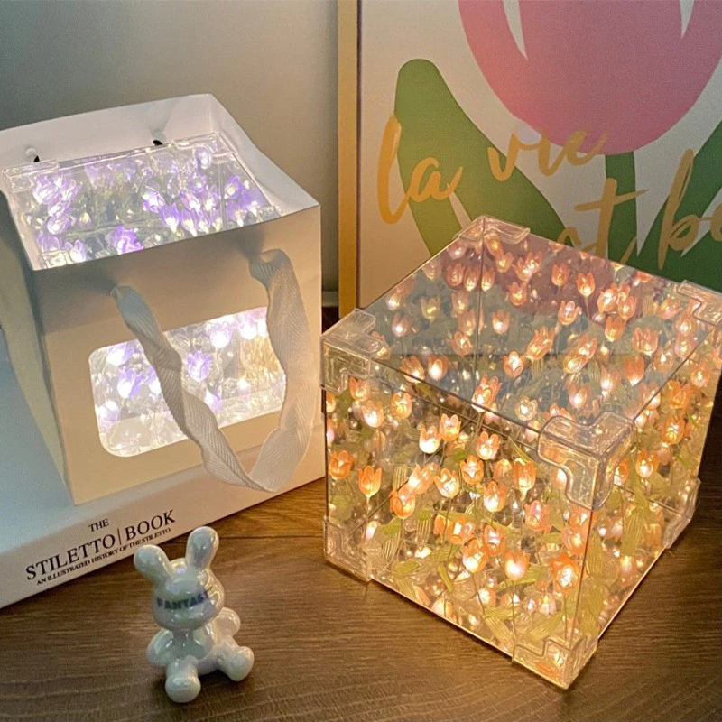  Lampu Malam Bunga Tulip 