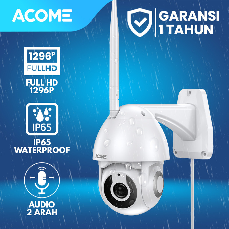 Jual ACOME IoT APC02+Micro SD CCTV Wifi Outdoor Tahan air Tanpa Kabel ...