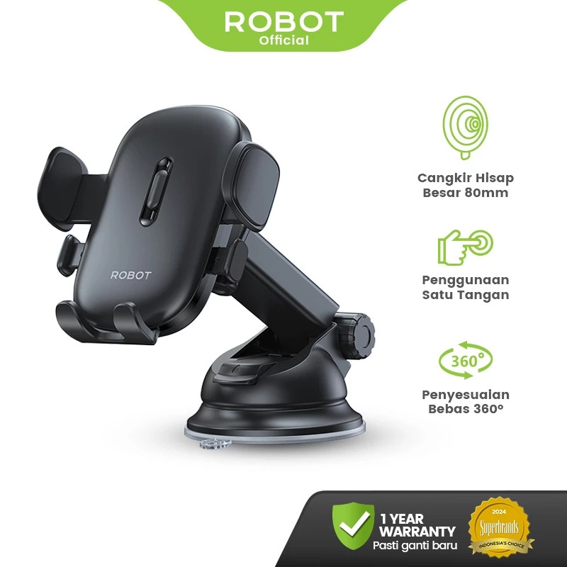 Jual [ RTCH-03S ]- ROBOT Car Holder RT-CH03S phone Car Stent dudukan hp ...