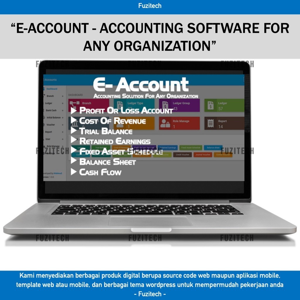 Jual SOURCE CODE APLIKASI WEB E-ACCOUNT - ACCOUNTING SOFTWARE FOR ANY ...