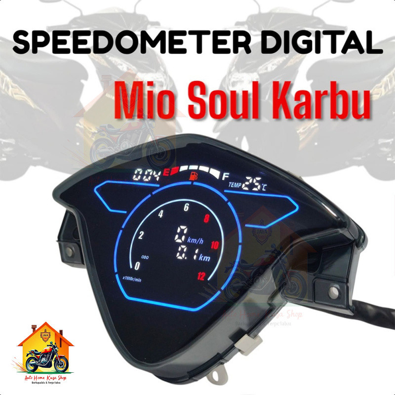 Jual Speedometer Mio Soul Karbu Egos Yamaha Digital LED Motor ...