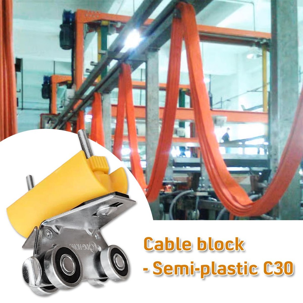 Jual CABLE KABEL TROLLEY C TRACK TROLEY HANGER UNTUK HOIST CRANE ...