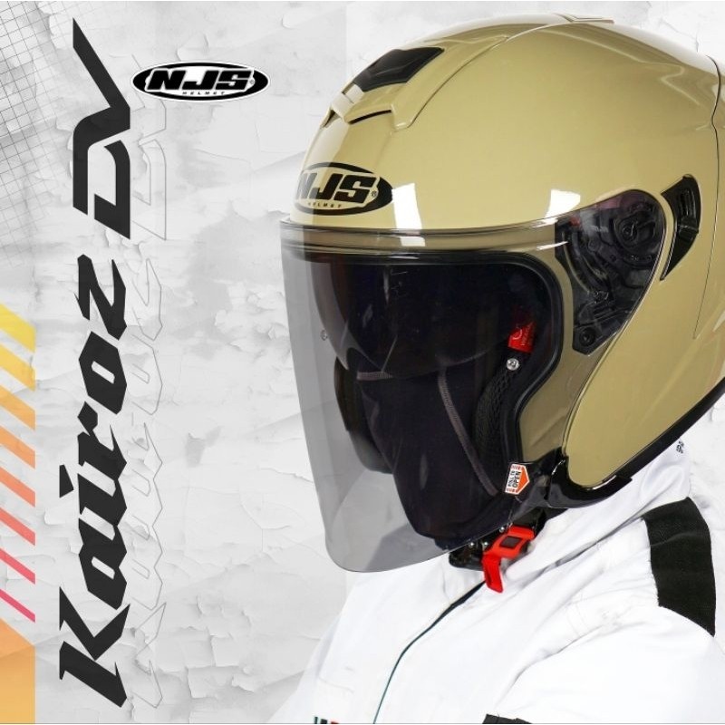 Helm NJS KAIROZ DV Double Visor Solid