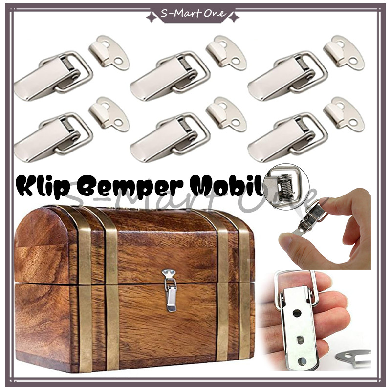 Jual SM Kancing Kunci Spring Loading Lock Pengait Kotak /Spring Loaded ...