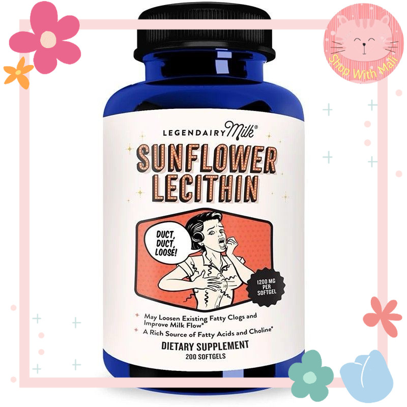 Jual (ECER) LEGENDAIRY MILK Sunflower Lecithin - Pump Princess | Shopee ...