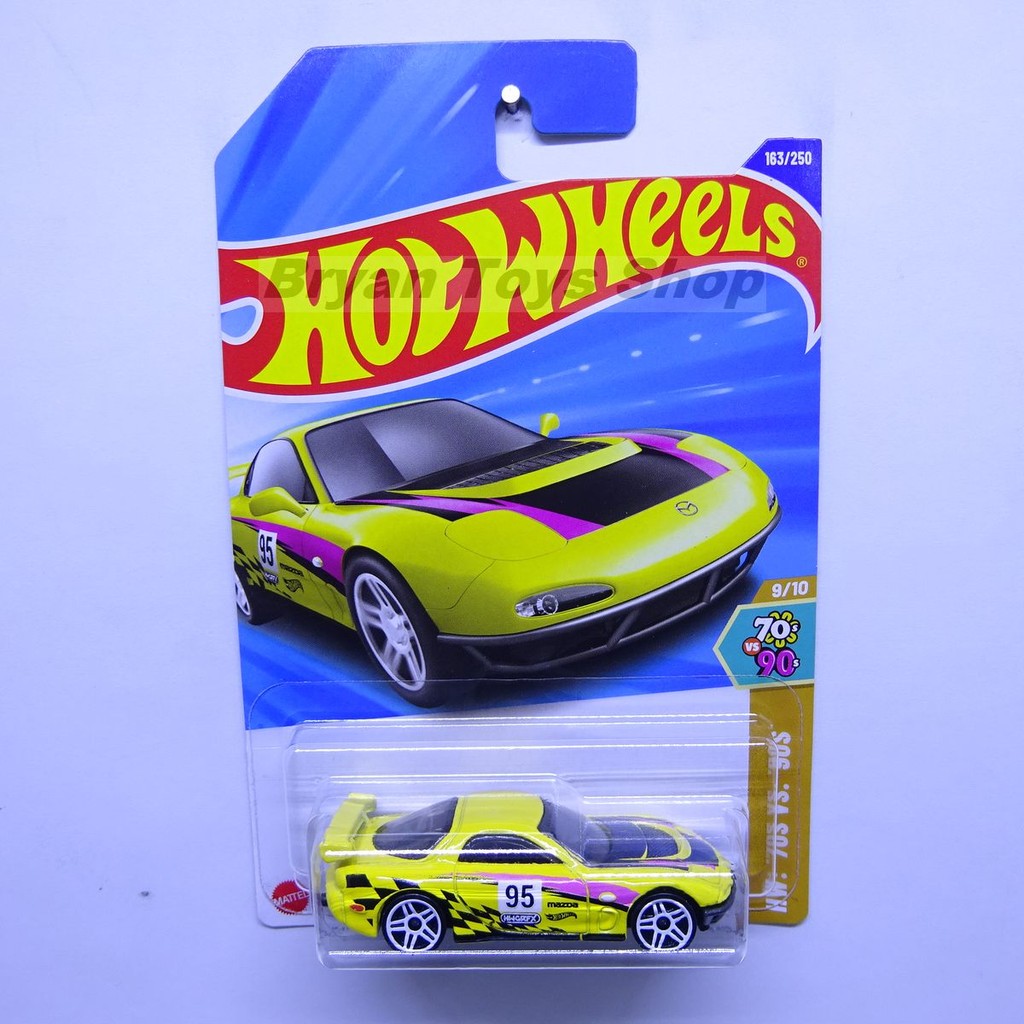 Jual Hot Wheels 95 Mazda RX-7 Drift Kuning | Shopee Indonesia