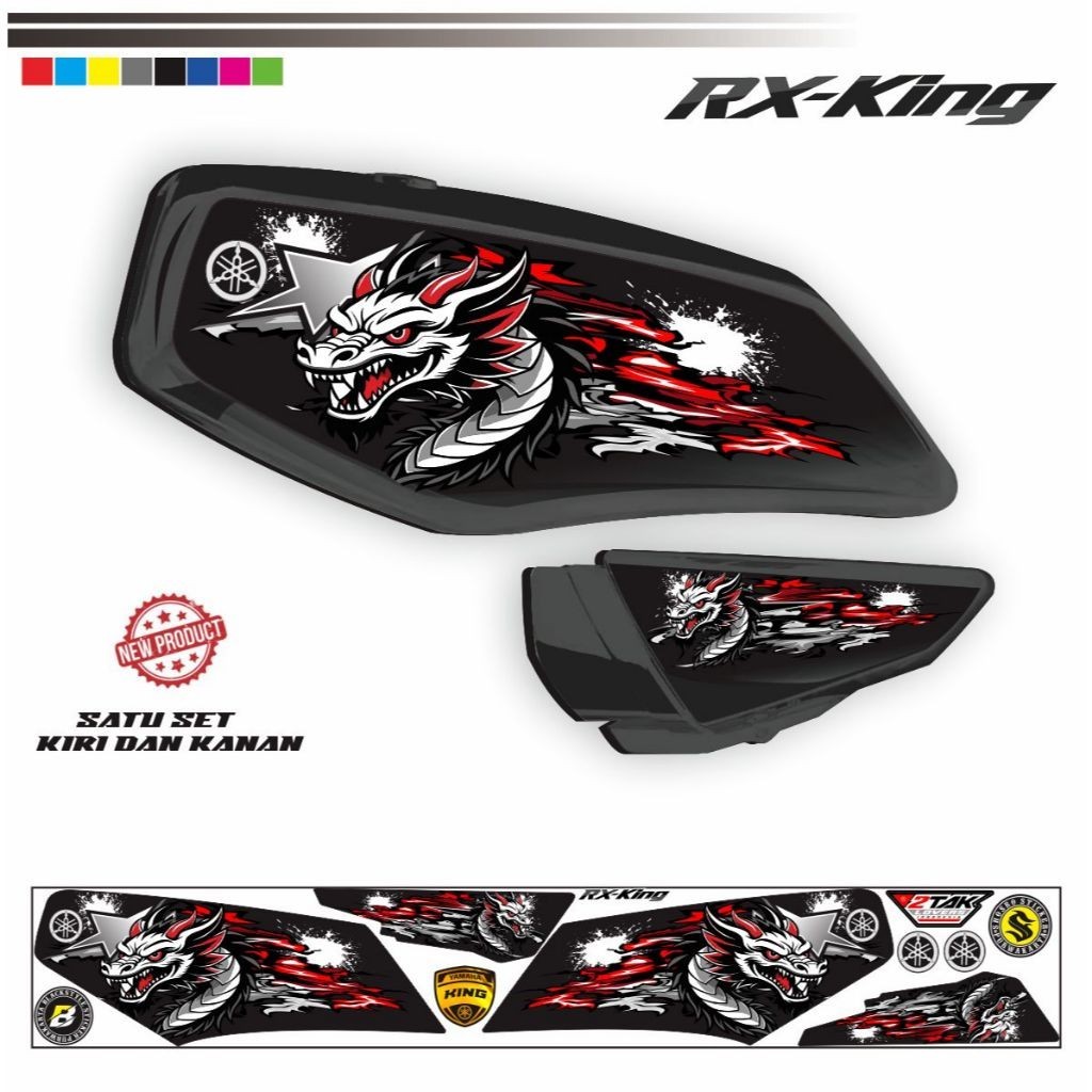 Jual STICKER STIKER VARIASI MOTOR ALL RX KING MOTIF KEREN VARIASI LIST ...
