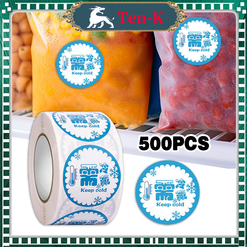Jual Label Sticker Keep Refrigerated / Keep Frozen Label / Sticker ...