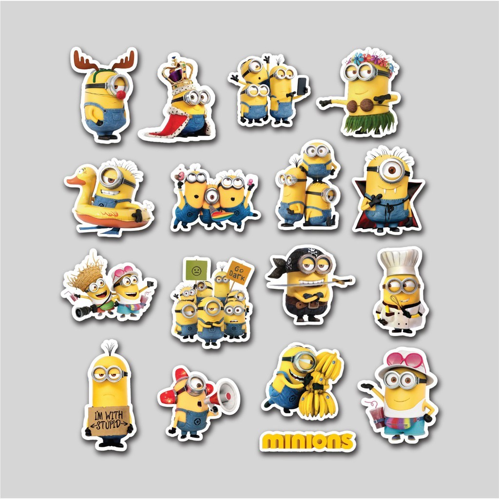 Jual Stiker Pack Minion Despicable Me | Sticker Tumblr | Stiker Laptop ...