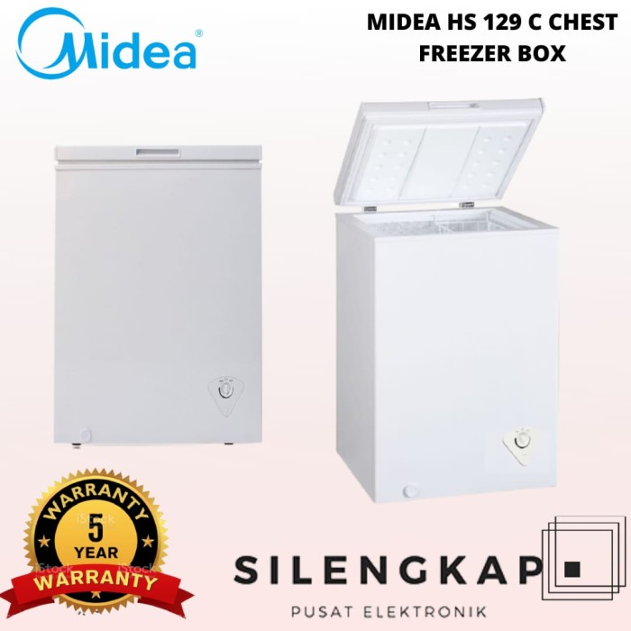 Jual Midea Chest Freezer HS-129C 100Liter | Shopee Indonesia