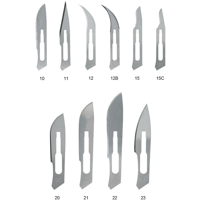 Jual GEA Surgical Blades Mata Pisau Bedah Operasi Sterile Knife Bisturi ...
