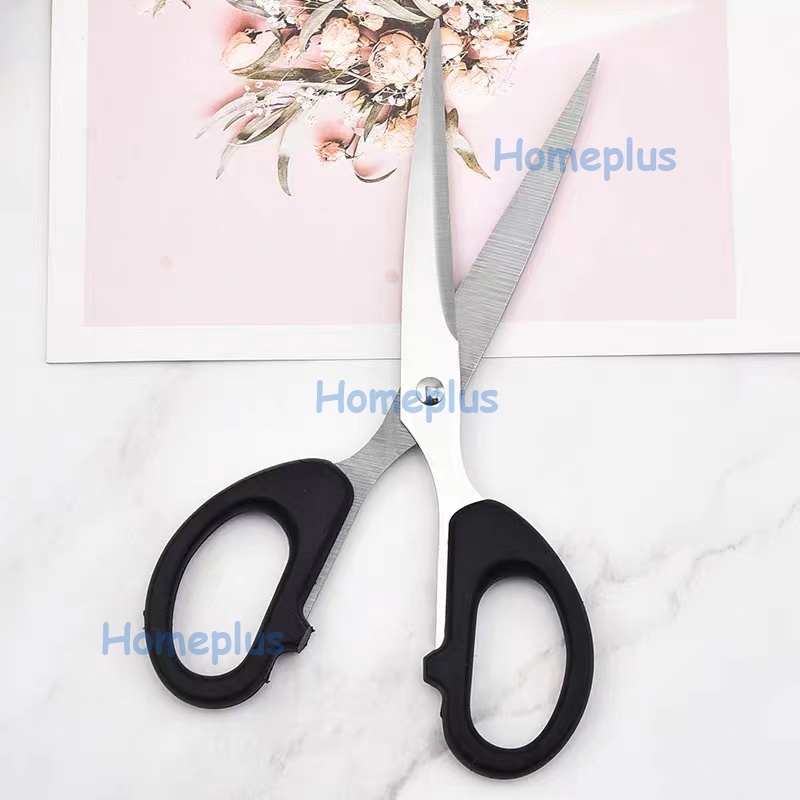 Jual HomePlus Gunting Stainless Medium Gunting Scissors Stainless Steel ...