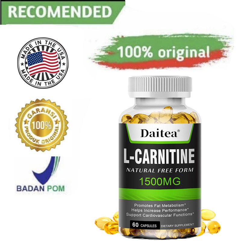 Jual LCarnitine 1500 mg untuk menambah massa otot pelangsing pembakar